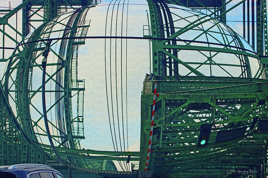 Bridge View Portland Oregon Digital Art by Tom Janca Bridge View Portland Oregon Digital Art by Tom Janca