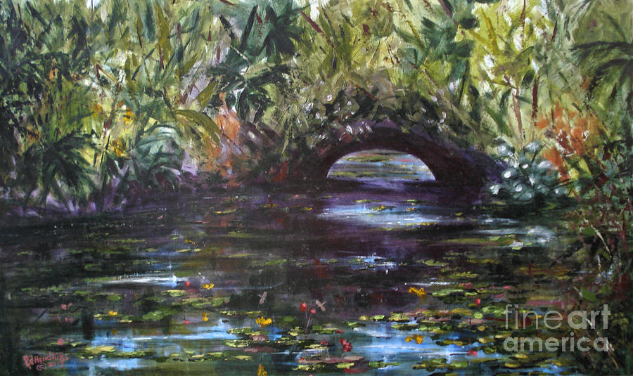 Bridge Painting - BridgeAtMcKee by Rebecca Hendrix