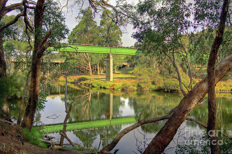 Bridges Over the Blackwood, Bridgetown, Western Australia Photograph by Elaine Teague