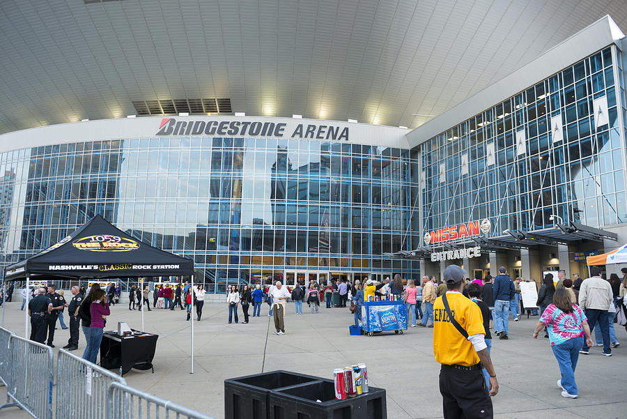 Bridgestone Arena in Nashville Tennessee Photograph by Joel Carillet