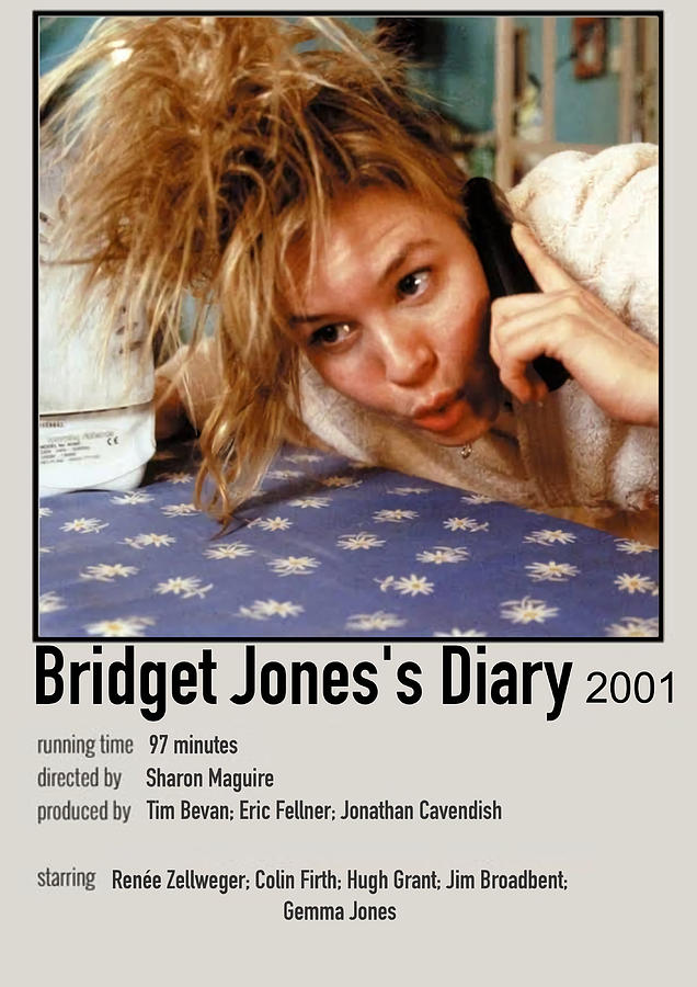 Bridget Joness DiaryVintage Poster Poster humor Painting by Turner ...