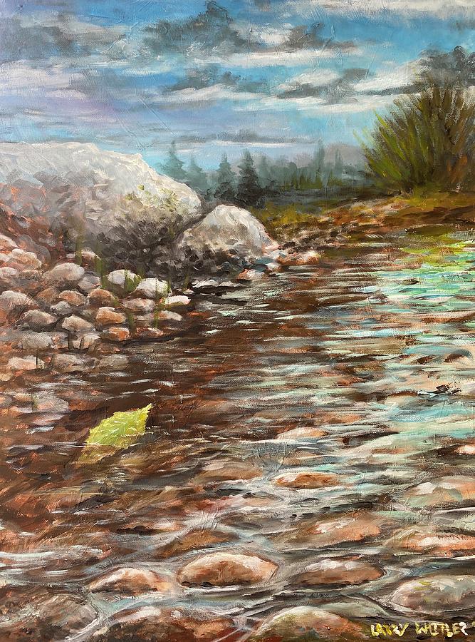 Bridgewater Creek Painting by Larry Whitler