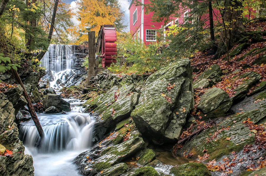 Bridgewater CT Red Mill Photograph by Photos by Thom