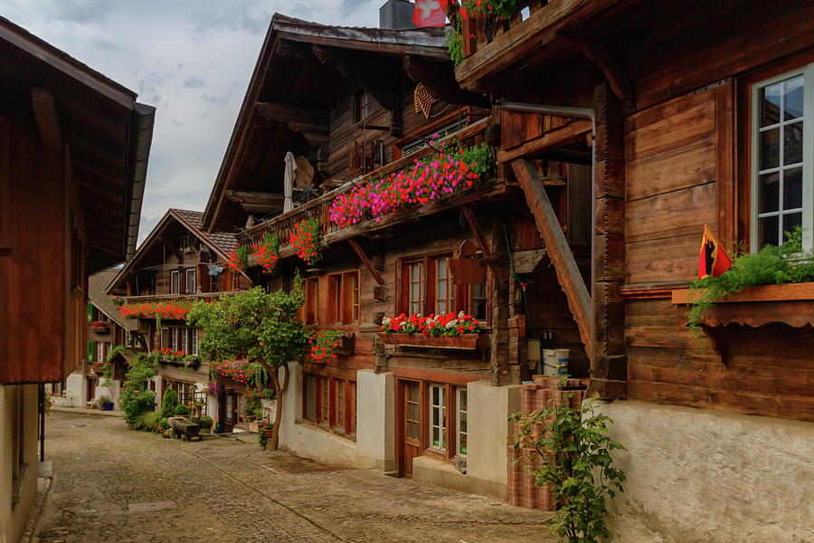 Brienz village, Berne canton, Switzerland Photograph by Elenarts - Elena Duvernay photo
