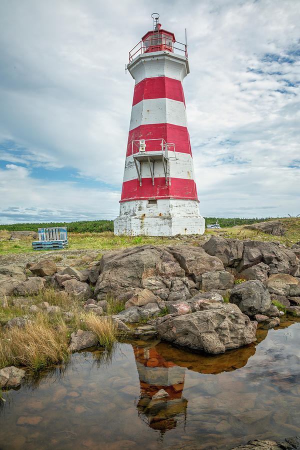 Lighthouse Cove Photograph - Brier Island Lighthouse by Jurgen Lorenzen