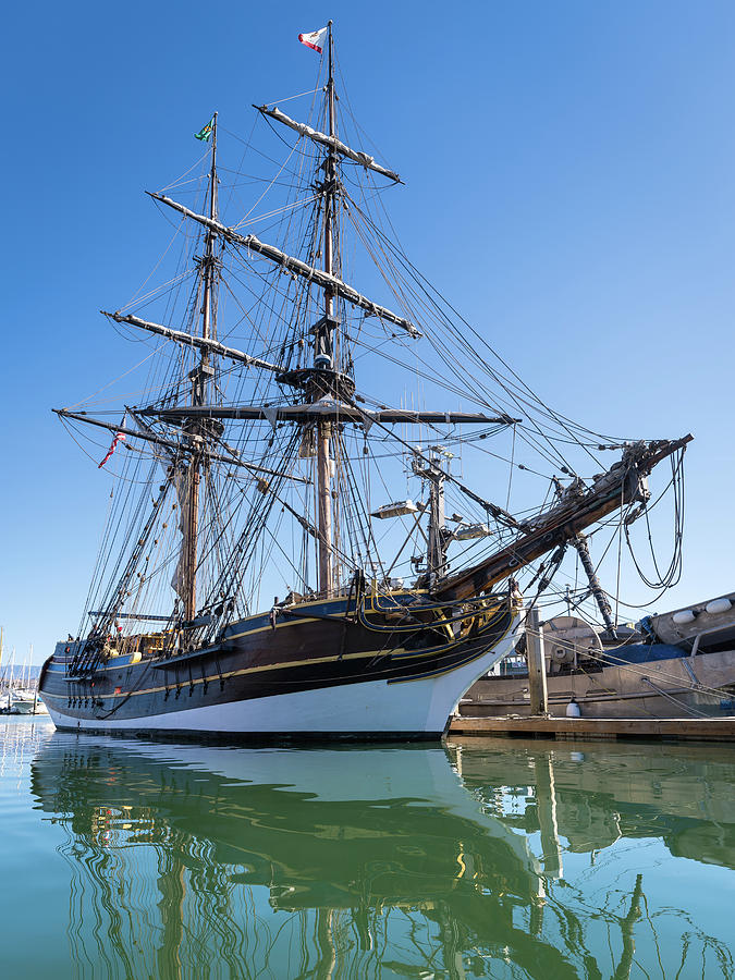 Brig Lady Washington Photograph by Mark Roger Bailey