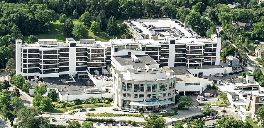 Brigham And Womens Faulkner Hospital Aerial Photograph By David Oppenheimer Fine Art America