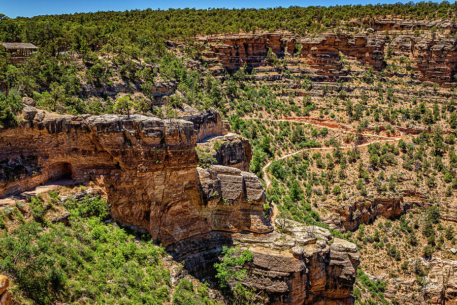 Bright Angel Trailhead Grand Canyon Photograph by Gestalt Imagery - Pixels