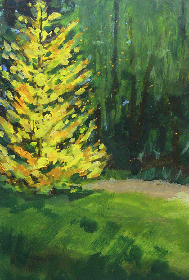 Bright Impression Painting by Nancy Merkle