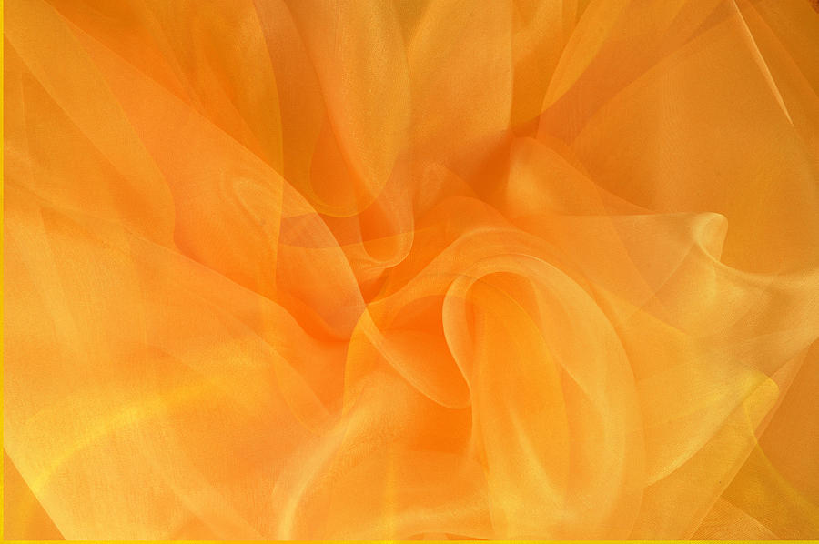 Bright Orange and Gold Swirls Photograph by Jcarroll-images