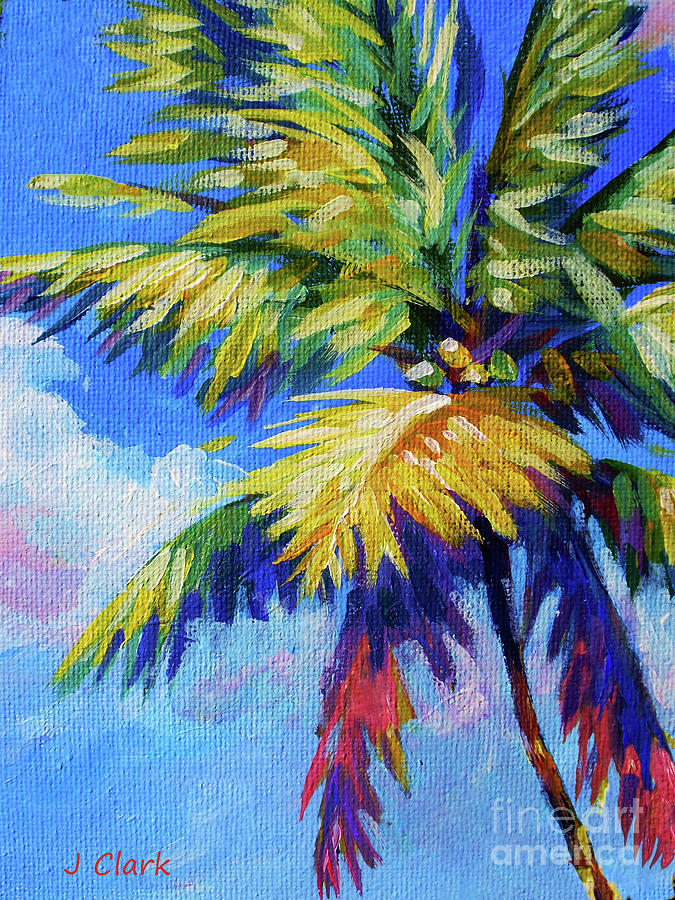 Vincent Van Gogh Painting - Bright Palm by John Clark