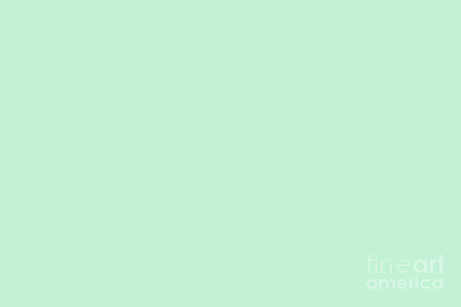 Bright Pastel Green Solid Color Hue / Shade / All One Single Plain ...