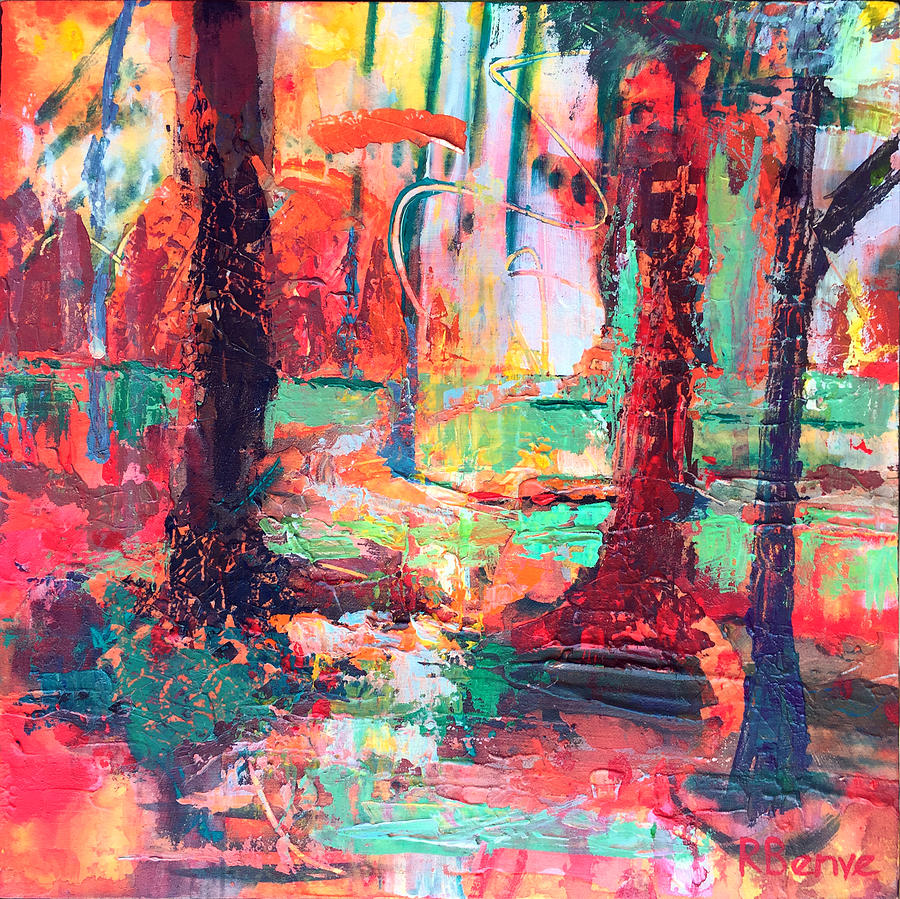 Bright Woods Painting