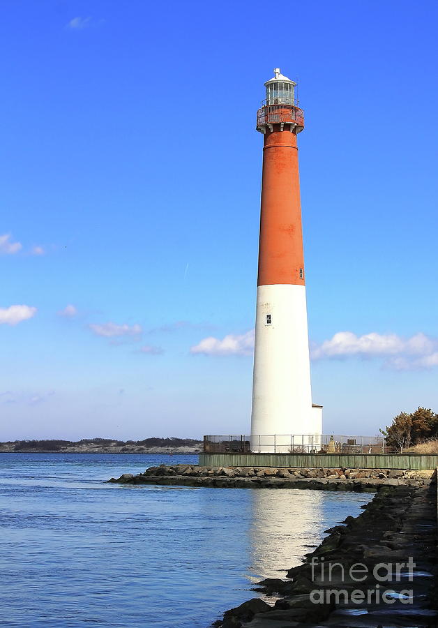 Bright Old Barney Ole Barney Barnegat Lighthouse, on the Jersey Shore