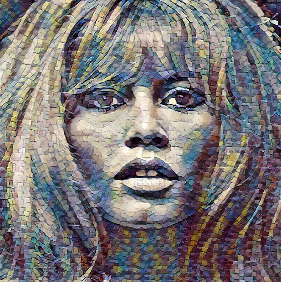 Brigitte Bardot 2 Painting by Tony Rubino