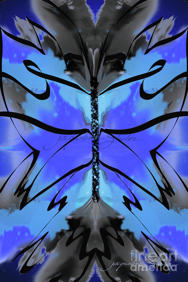 Brilliant Butterfly Digital Art by Jacqueline Shuler