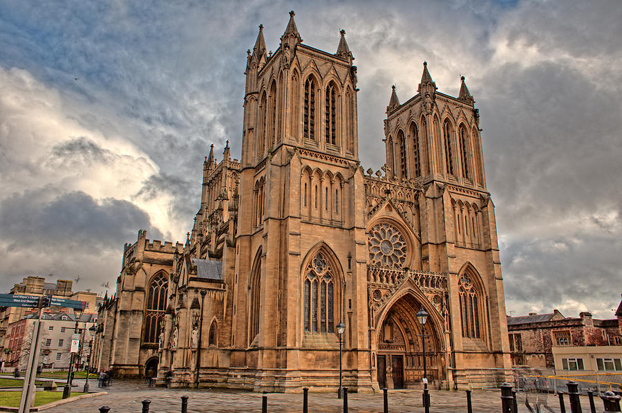 Bristol Cathedral Photograph by Tony Mills