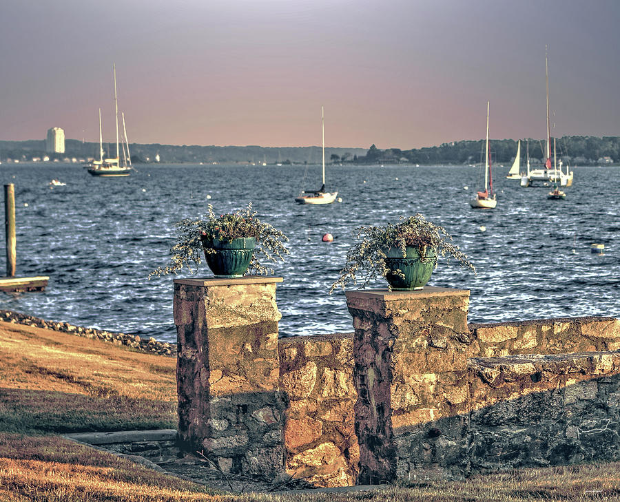 Bristol Harbor Narragansett Bay Photograph by Tom Prendergast