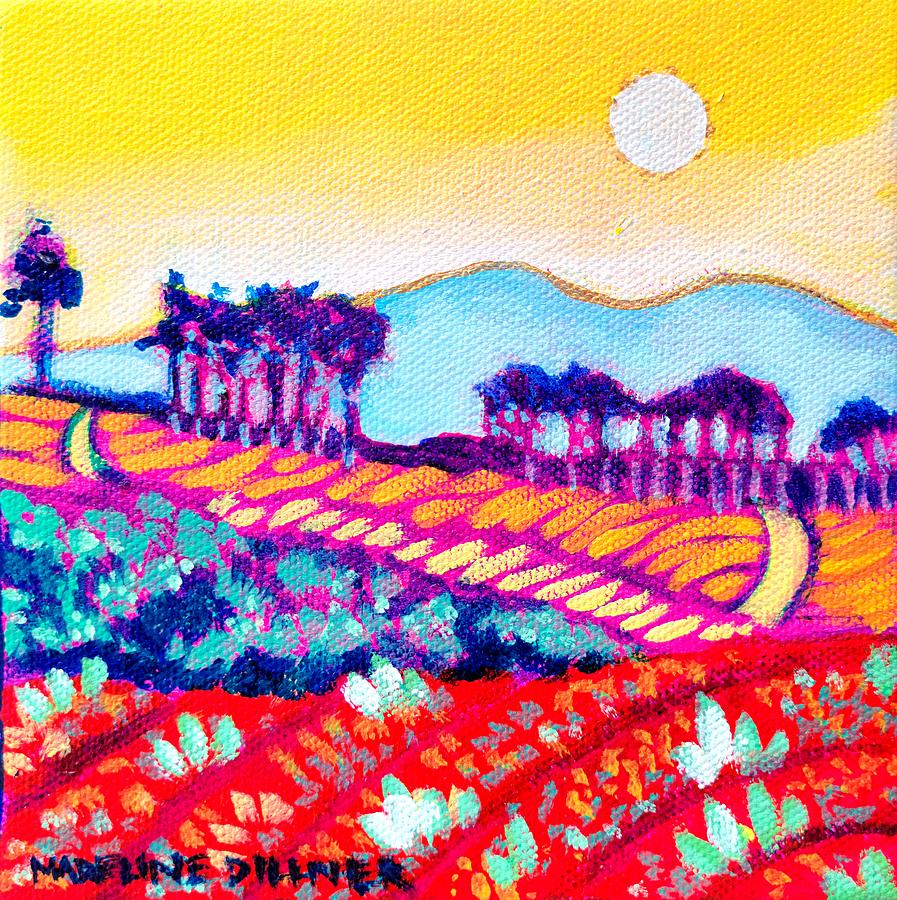 Brit Coffee Plantation Painting by Madeline Dillner