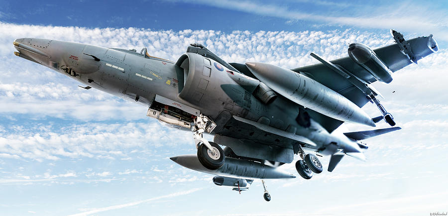 British Aerospace Harrier II Photograph by Weston Westmoreland