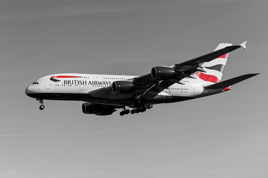 British Airways Airbus A380-841       X15 Photograph