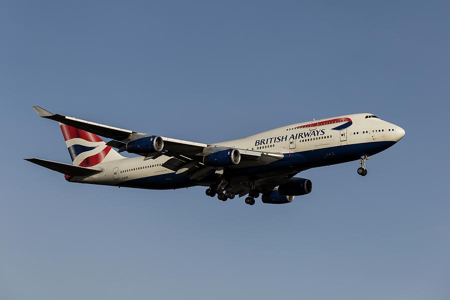 British Airways Boeing 747                 4 Photograph