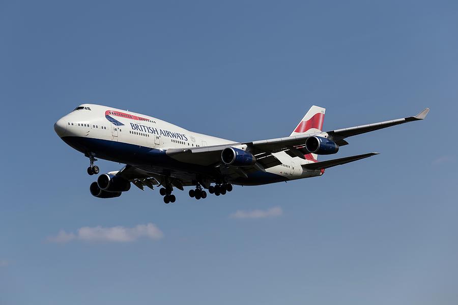 British Airways Boeing 747-436        4 Photograph
