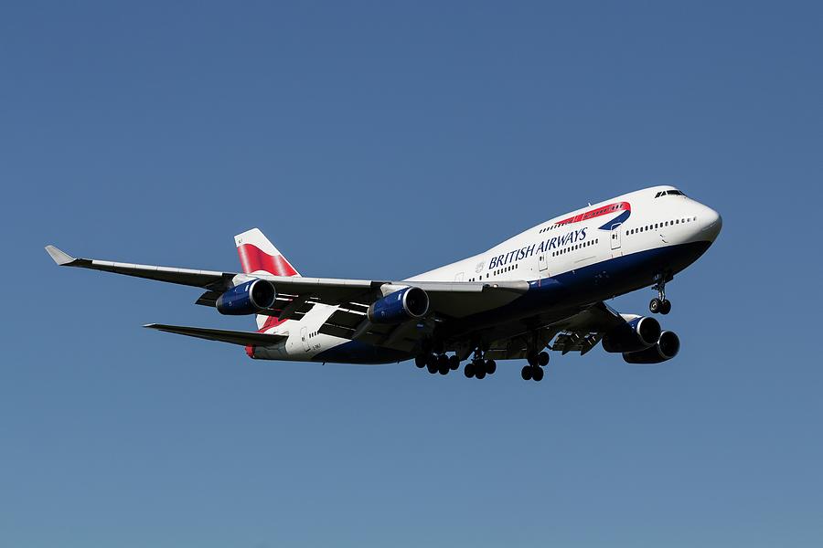 British Airways Boeing 747-436        X13 Photograph