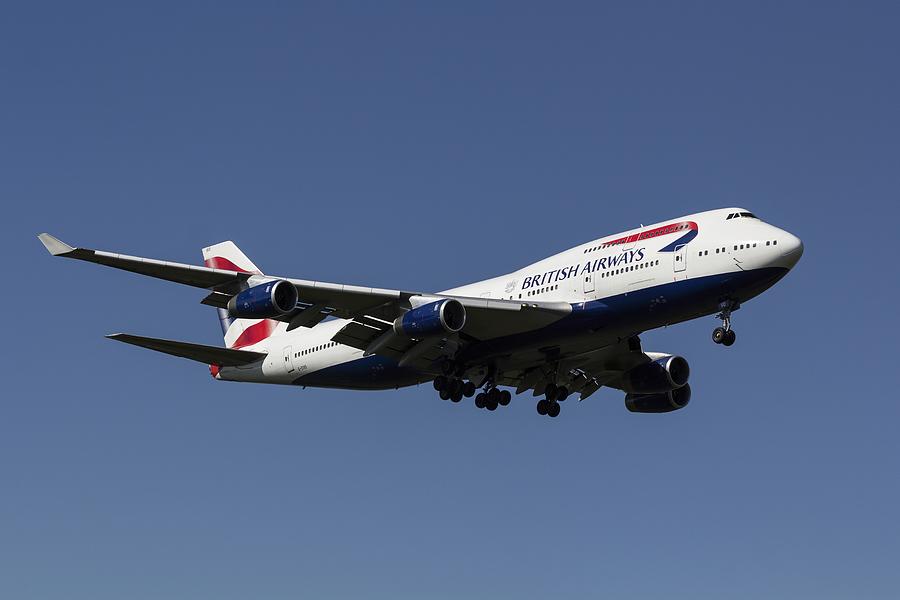 British Airways Boeing 747-436        X14 Photograph