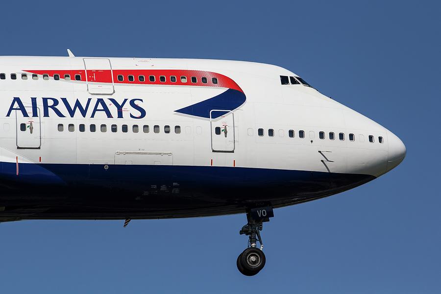 British Airways Boeing 747-436  Nose Photograph