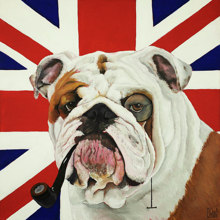 British Gentleman Painting by Debbie Brown