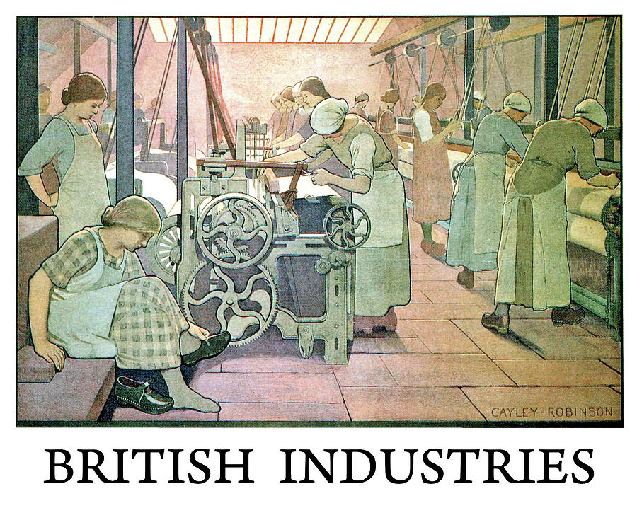 British Industries Digital Art by Long Shot