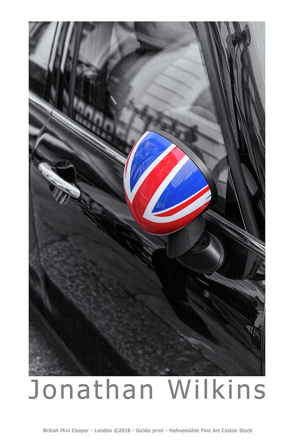 Transportation Photograph - British Mini Cooper by Jonathan Wilkins