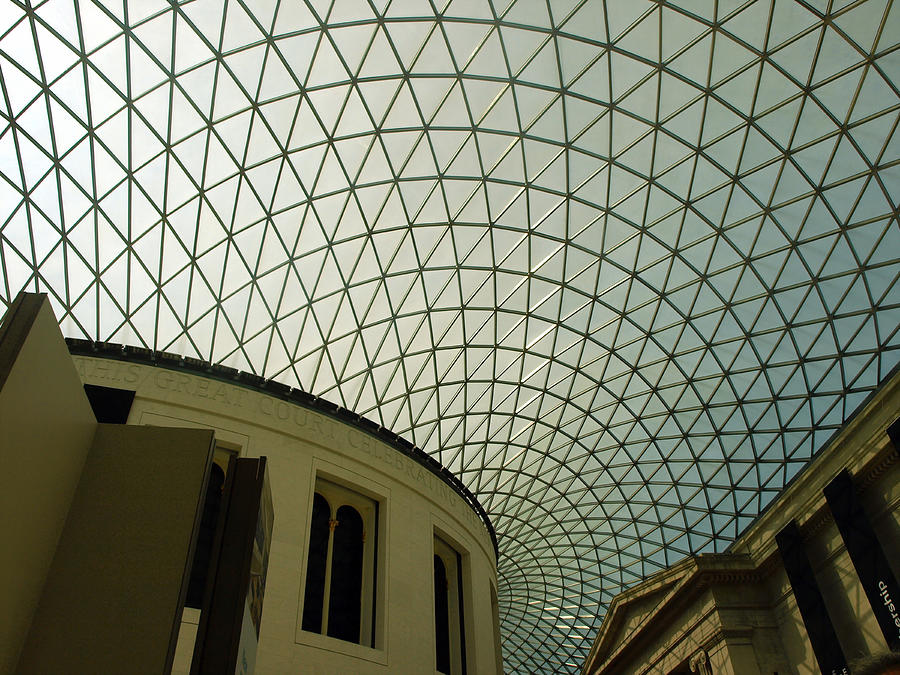 British Museum Ceiling Photograph by Richard Thomas