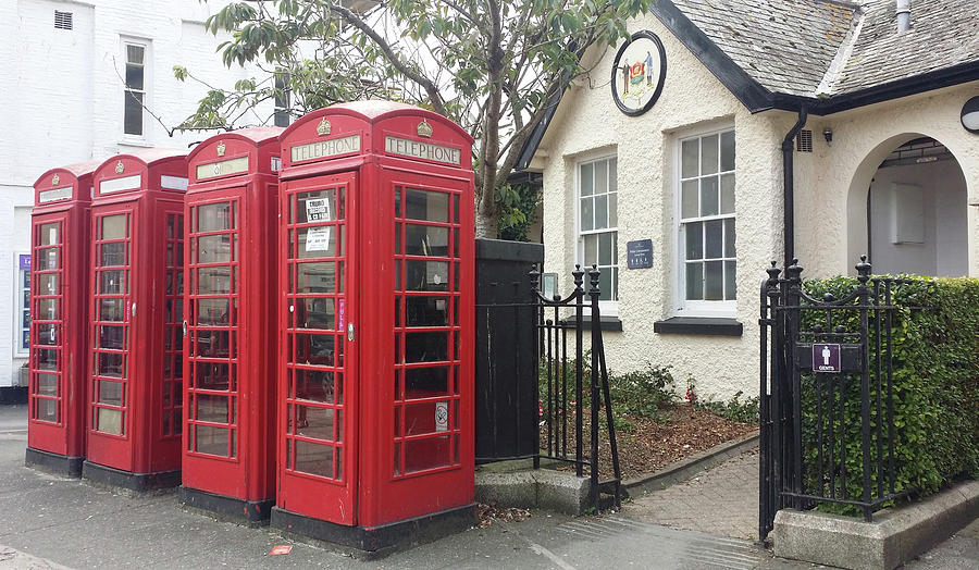 British Phone Booths Photograph by Roxy Rich