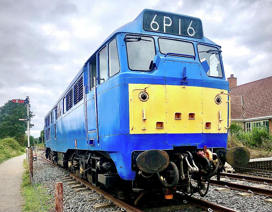 British Rail Class 31 at the Northampton and Lamport Railway  Photograph by Gordon James