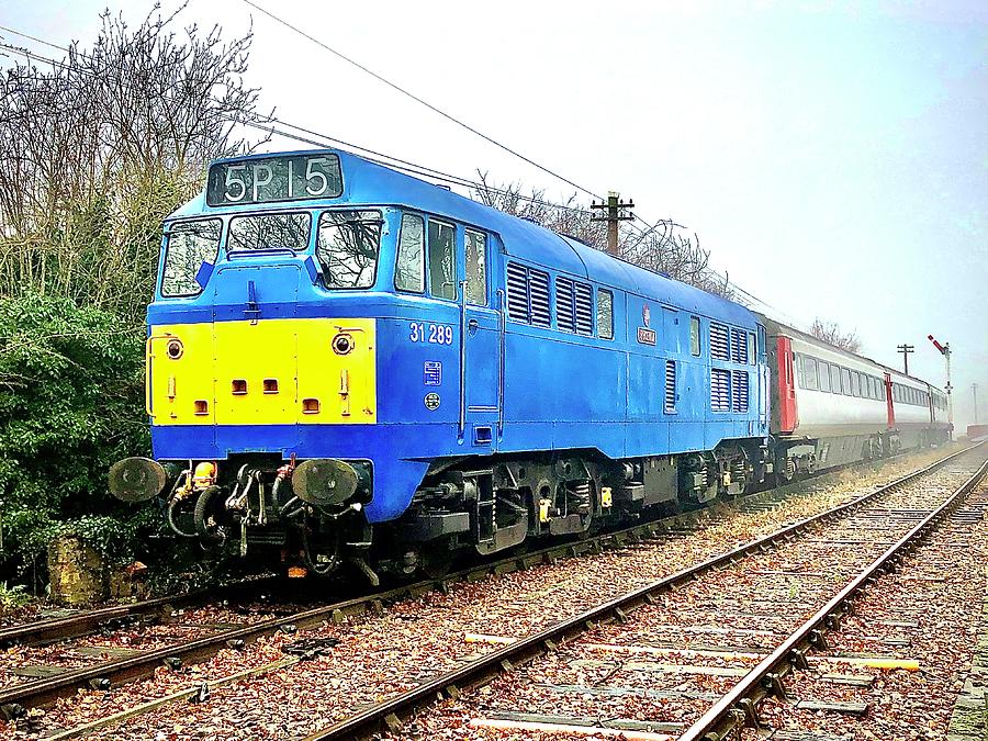 British Rail Class 31 Diesel Locomotive at the Northampton and Lamport Railway Photograph by Gordon James
