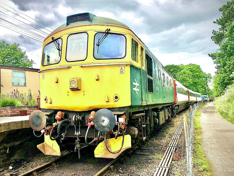 British Rail Class 33 Crompton Diesel Electric Locomotive Photograph by Gordon James