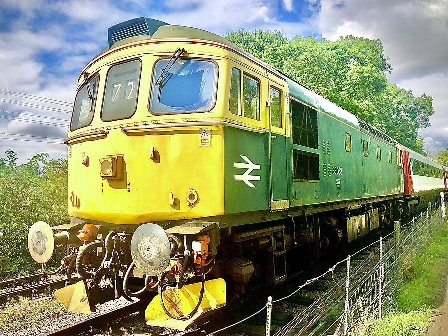 British Rail Class 33 Diesel  Photograph by Gordon James