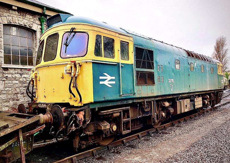 British Rail Class 33 Diesel Locomotive  Photograph by Gordon James