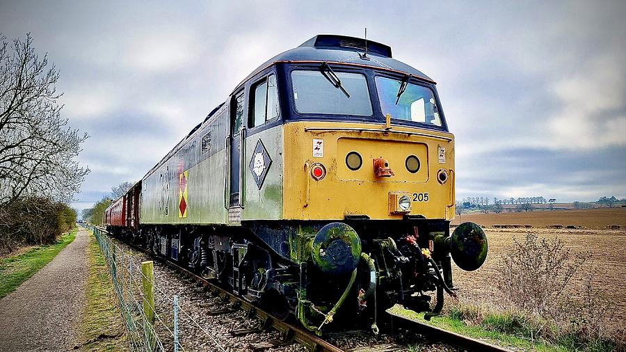 British Rail Class 47 Diesel- Electric Locomotive Photograph by Gordon James