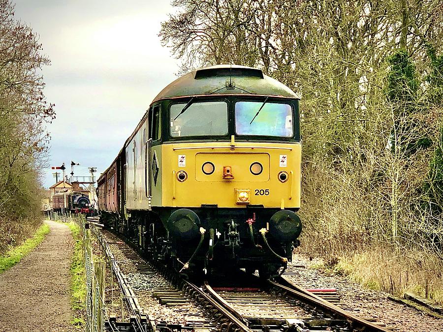 British Rail Class 45 Diesel Locomotive  Photograph by Gordon James