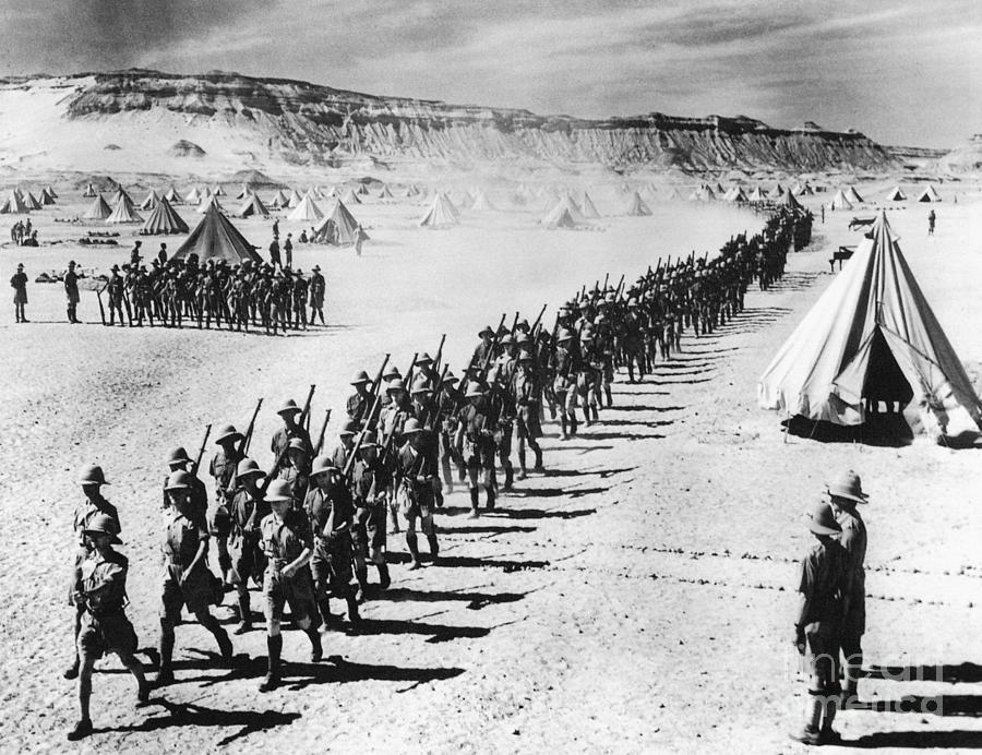 British Troops in Egypt, 1940 Photograph by Granger