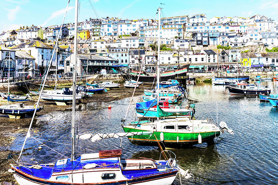 Brixham Harbour  Devon  Photograph by Paul Thompson