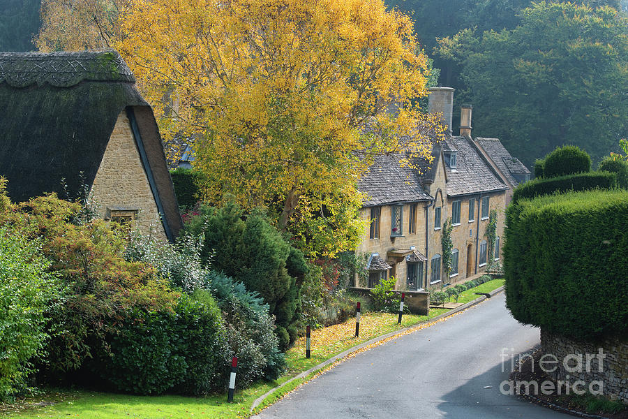Broad Campden in Autumn Photograph by Tim Gainey