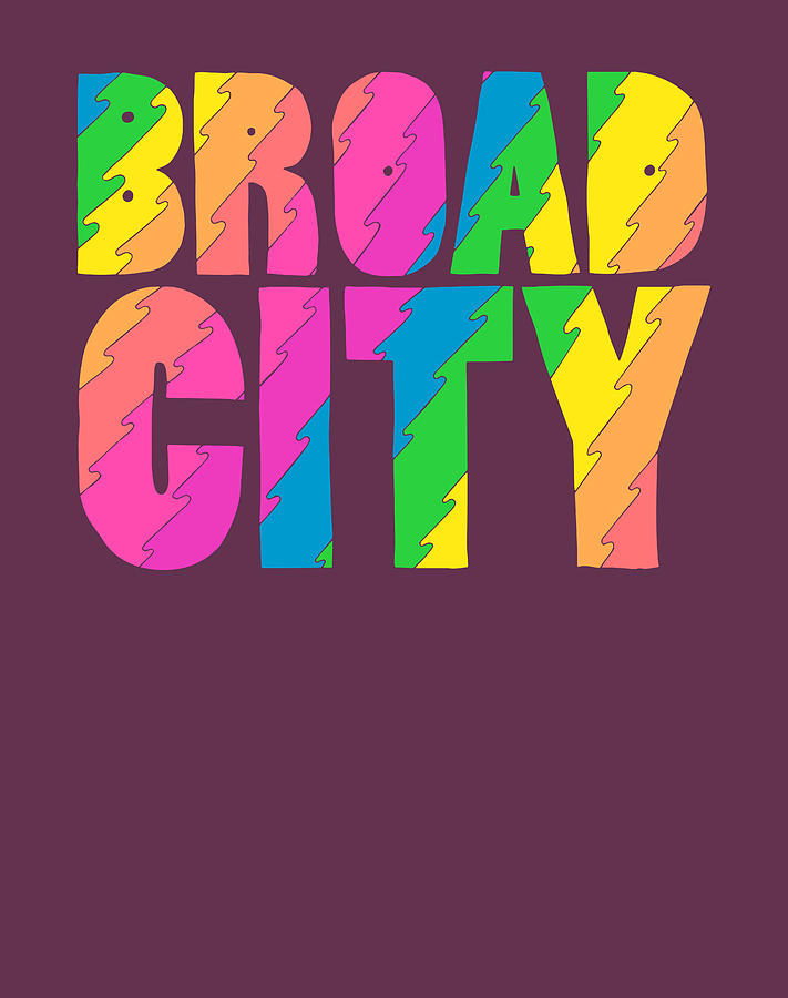 Broad City Tv Series Logo Retro Graphic Shirts for Women Shirts for Men ...