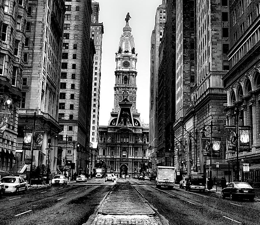Broad Street in Philadelphia Photograph by Philadelphia Photography