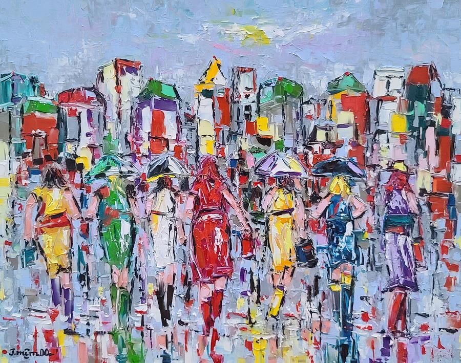 Broad Street Painting by Joachim Mcmillan - Fine Art America