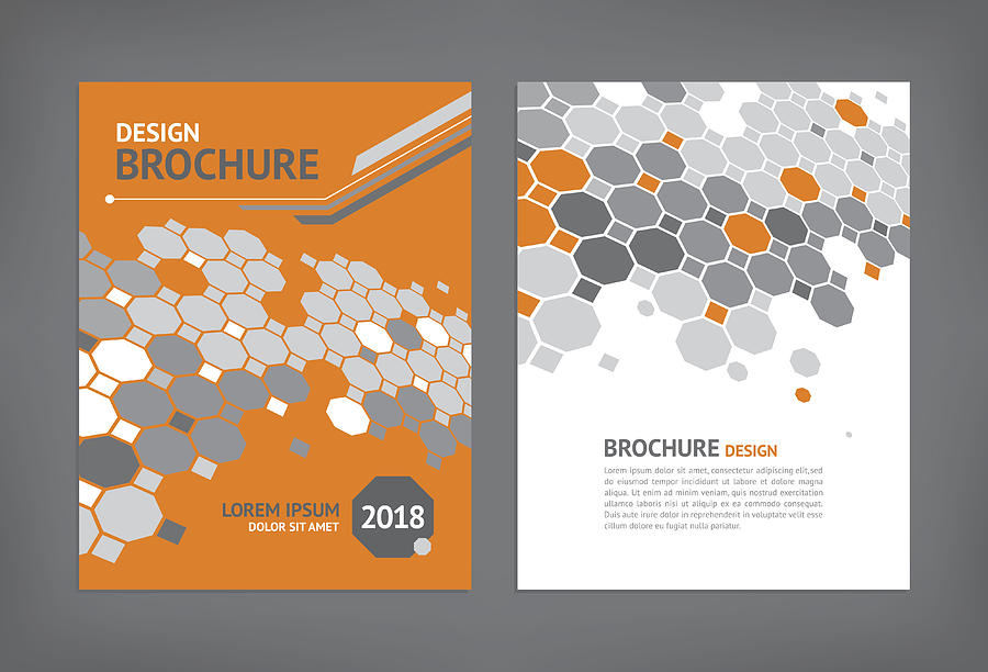 Brochure template Drawing by GoodGnom