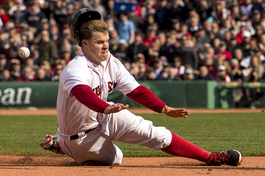 Brock Holt Photograph by Billie Weiss/Boston Red Sox